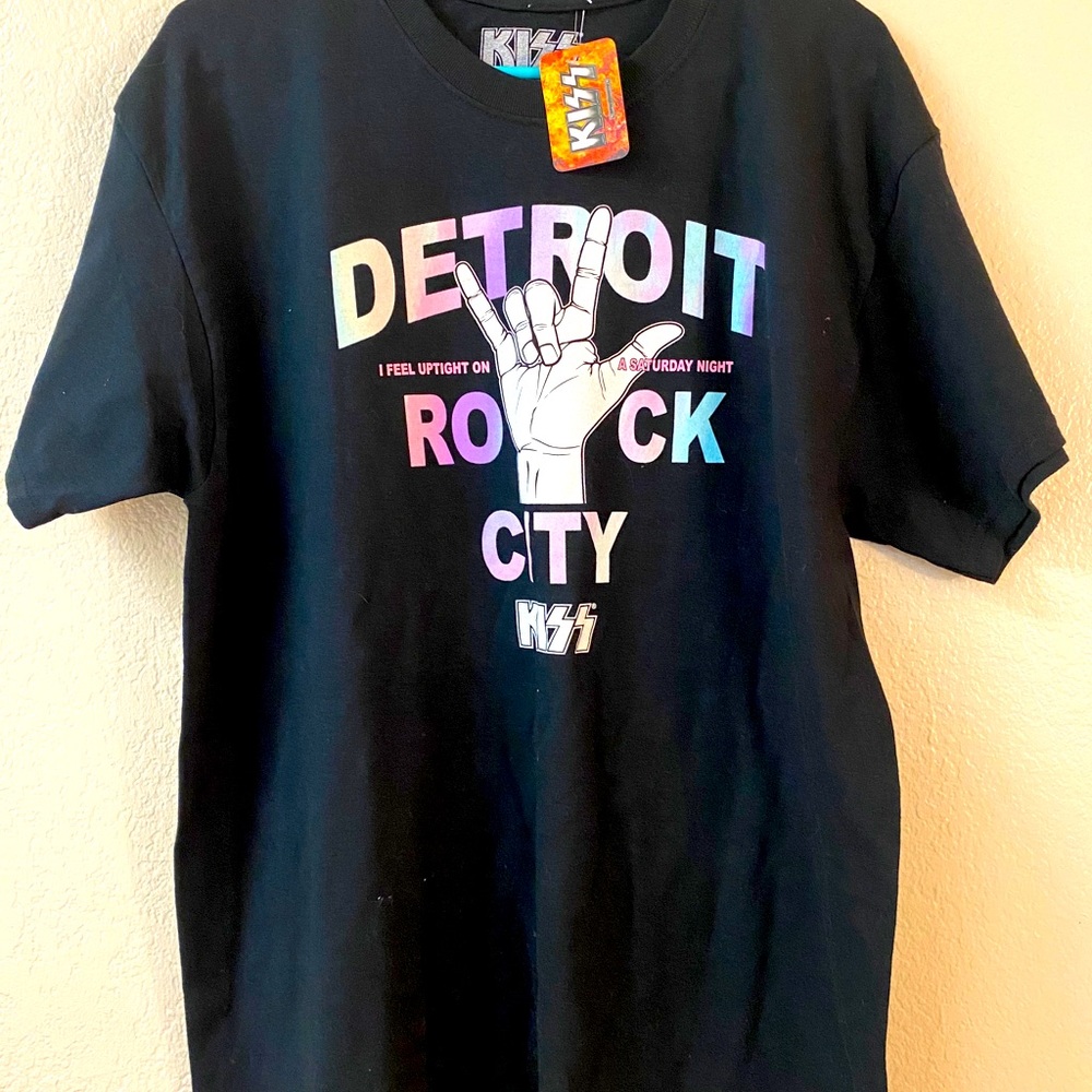 Detroit Rock City Kiss Merch Tshirt SZ Med